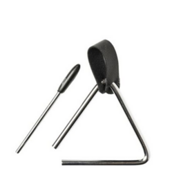 Triangel met klopper 4"