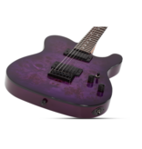 Schecter Schecter PT standard Purple burst burl