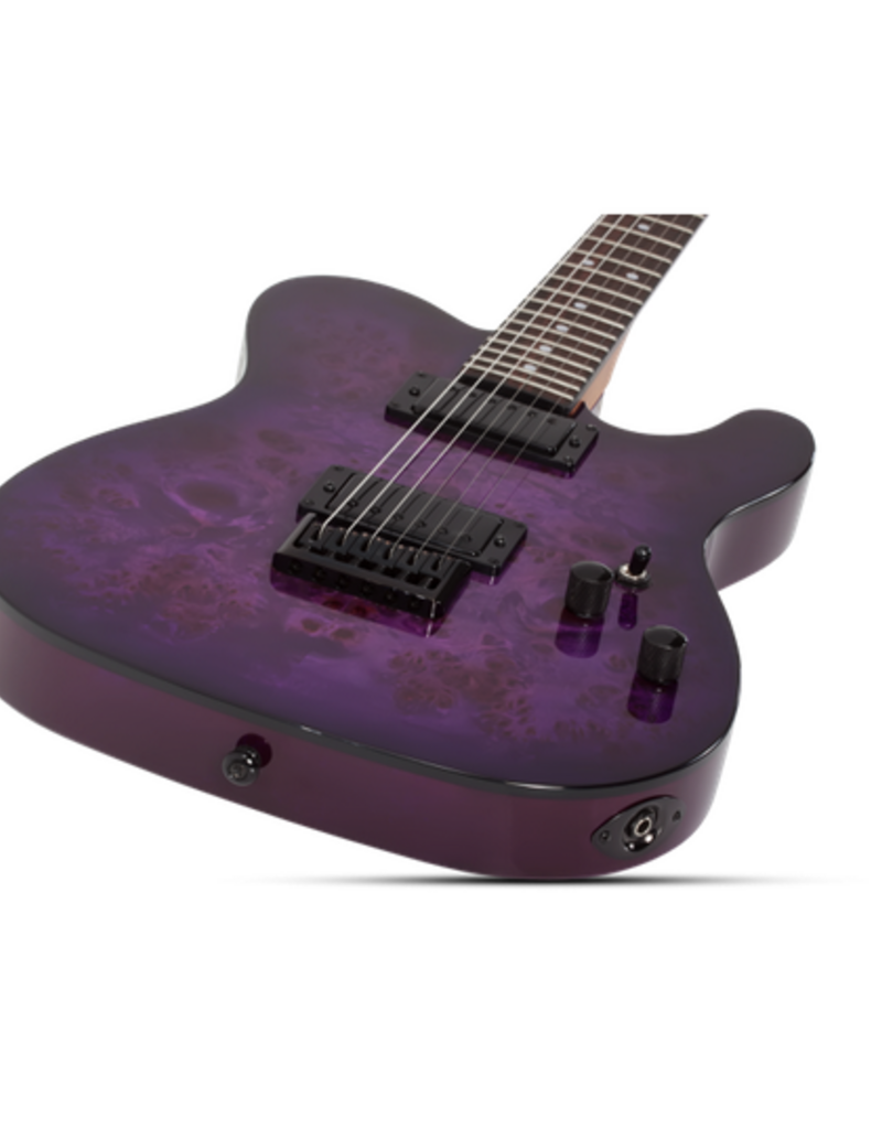 Schecter Schecter PT standard Purple burst burl