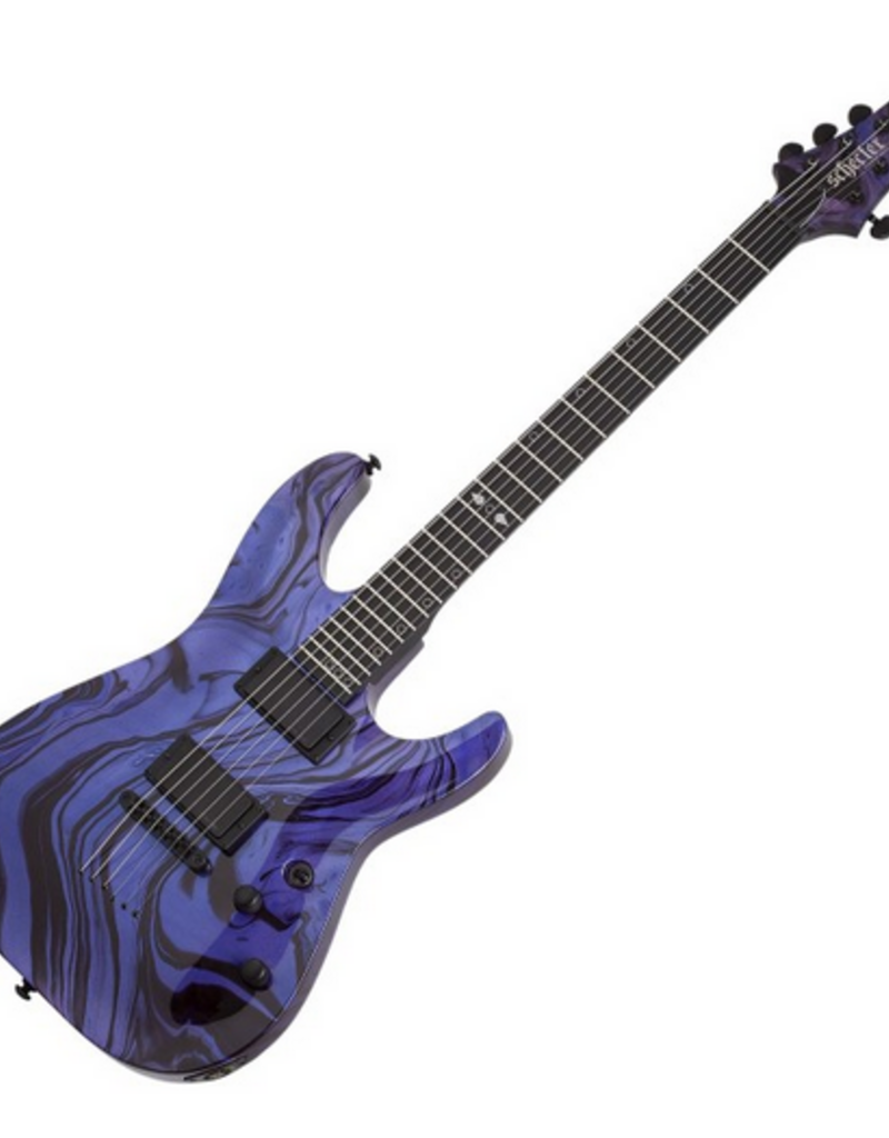 Schecter Schecter C-1 Hydro-Dip Purple Obsidian