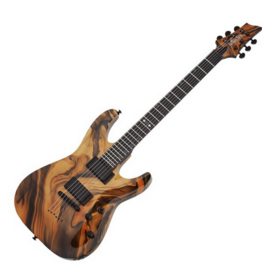 Schecter Schecter C-1 Hydro-Dip Golden Eclipse