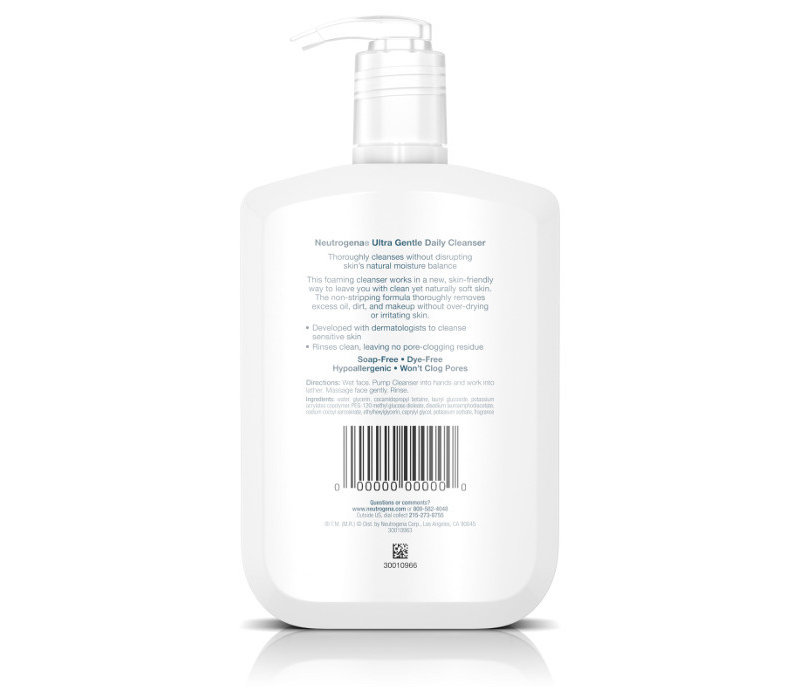 neutrogena ultra daily cleanser