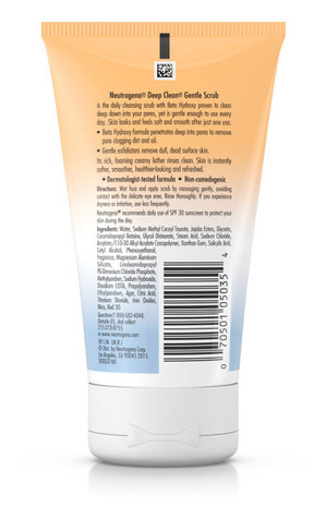 Neutrogena deep clean gentle scrub deals