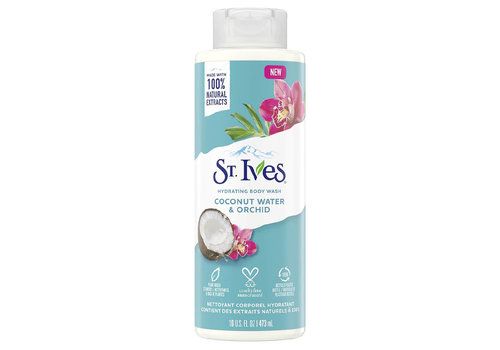 St. Ives Hydrating Body Wash - Coconut Water & Orchid