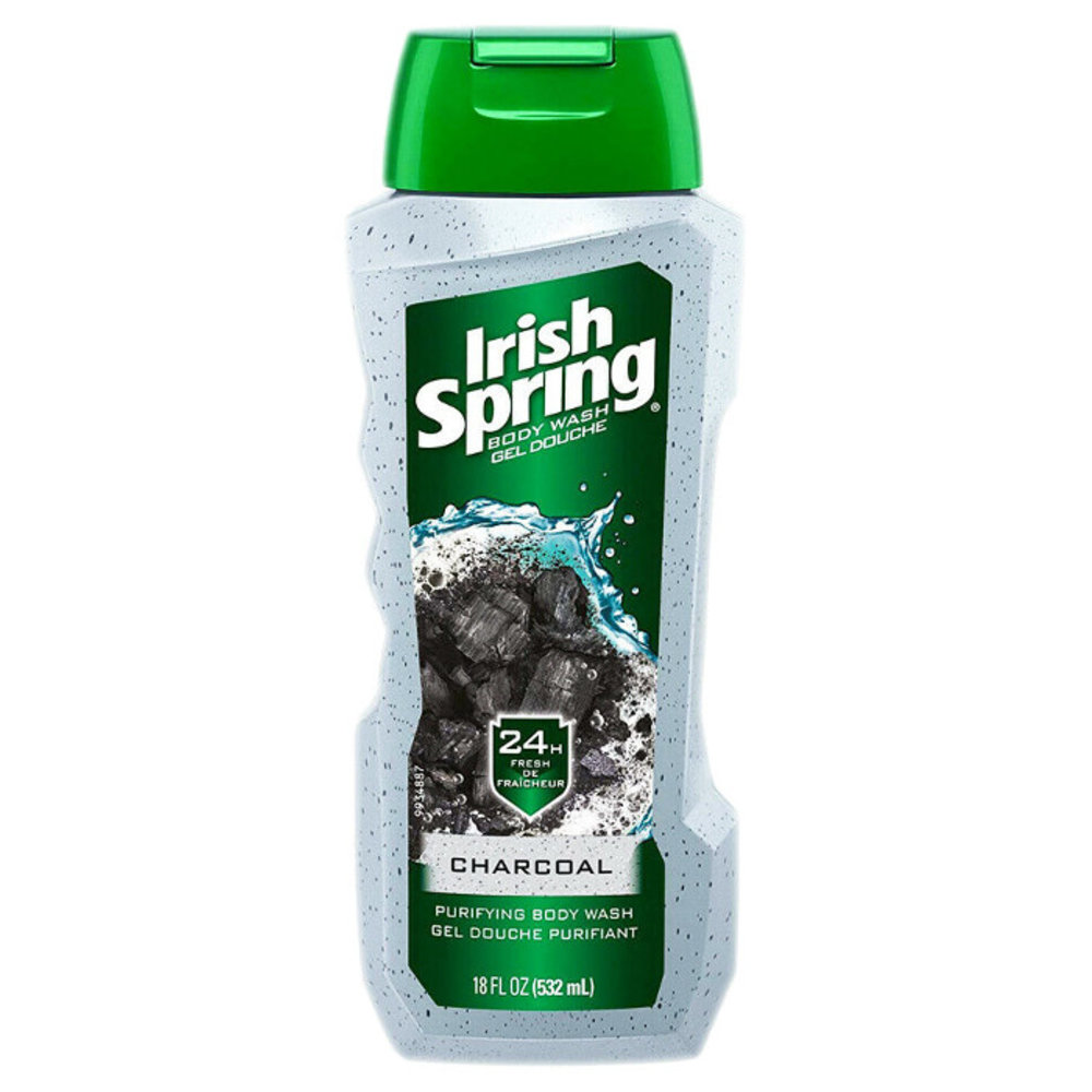 Irish Spring Charcoal Body Wash Exclusively