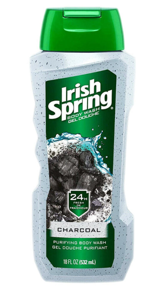 Irish Spring Charcoal Body Wash Exclusively