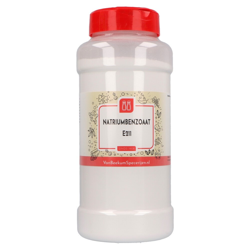 Van Beekum Specerijen - Natriumbenzoaat E211 - Strooibus 400 gram