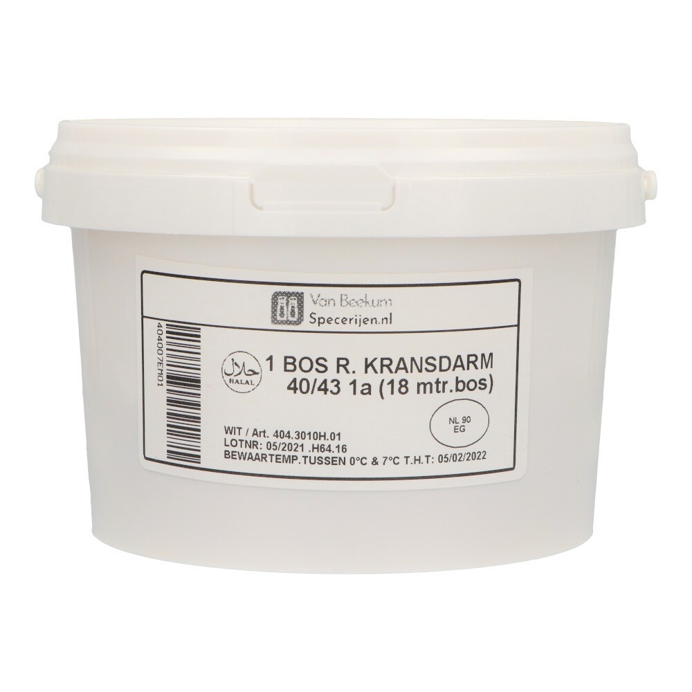 Halal Runderdarm 40/43 - Bos 18 Meter