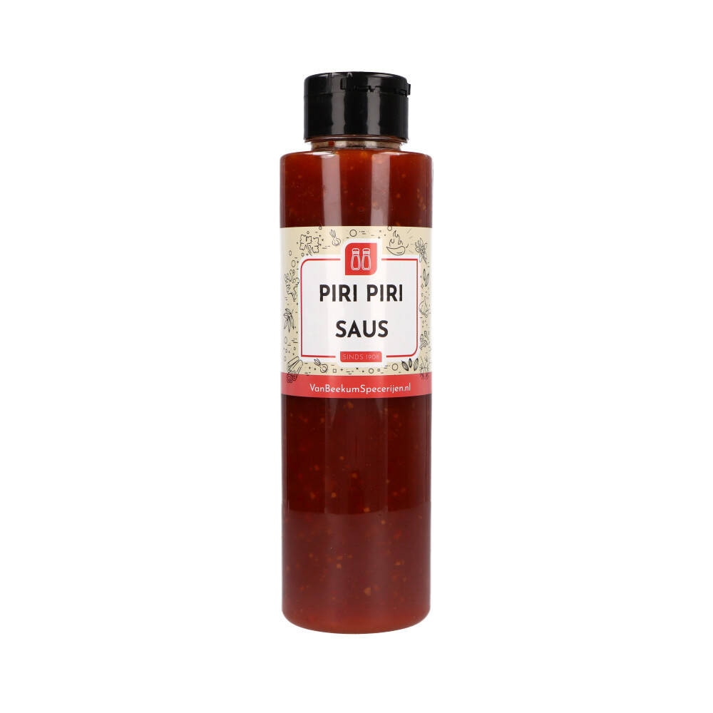 Van Beekum Specerijen - Piri Piri Saus - Knijpfles 500 ml