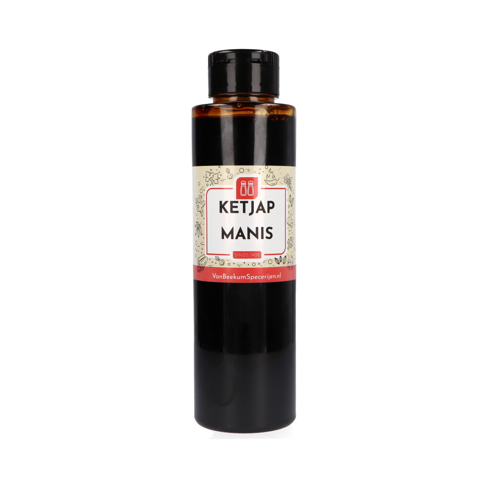 Van Beekum Specerijen - Ketjap Manis - Knijpfles 500 ml