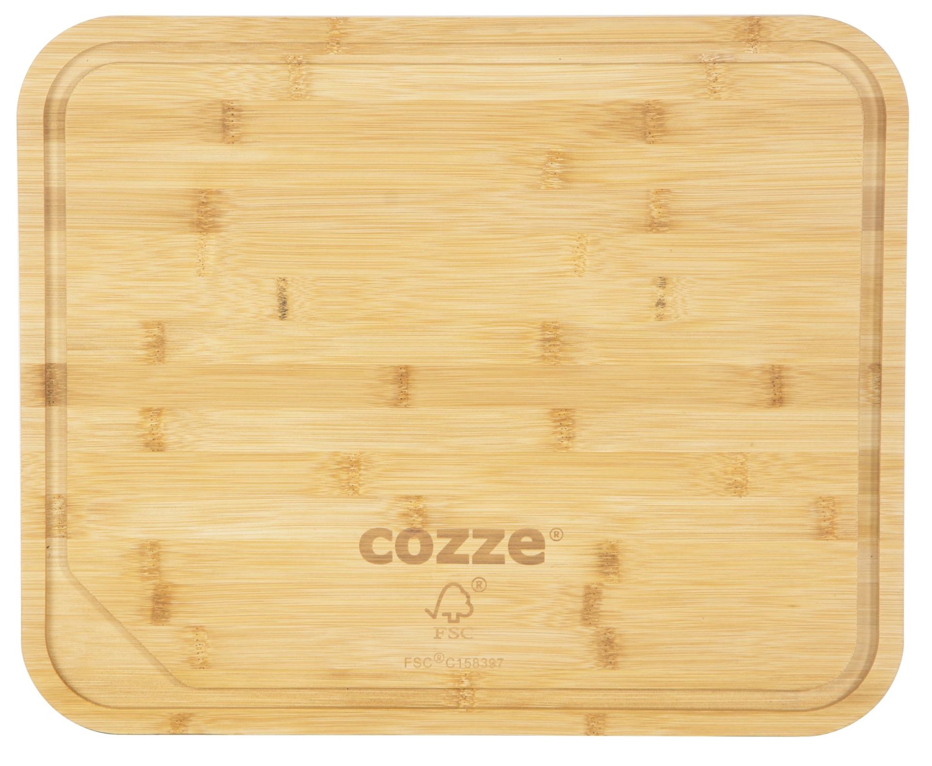 Cozze Serveerplank voor Pizza gemaakt van bamboe (rechthoekig)