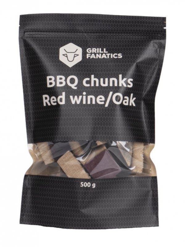 Grill Fanatics - BBQ Chunks Rode Wijn/Eiken