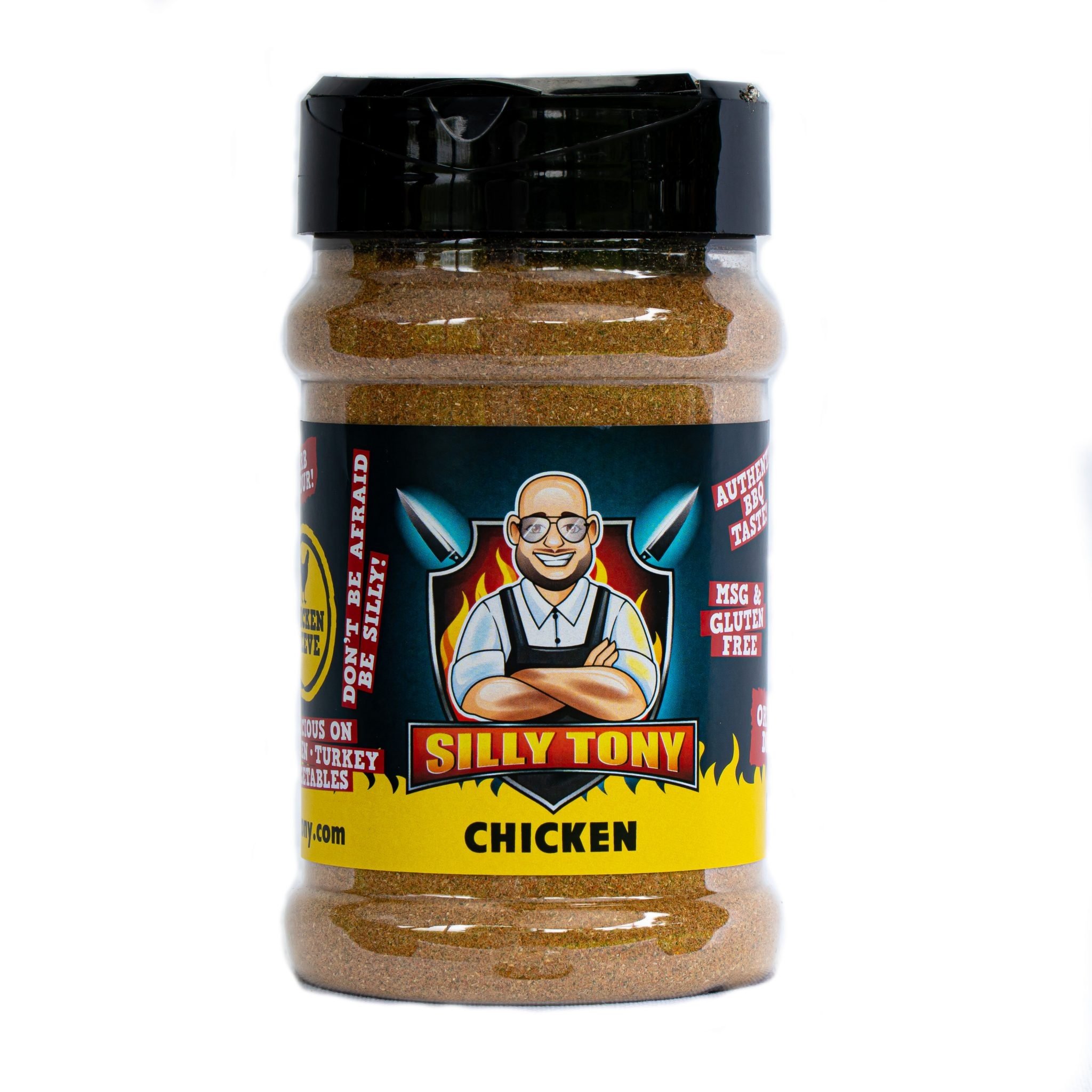 Silly Tony - Chicken Rub - Strooibus 180 gram