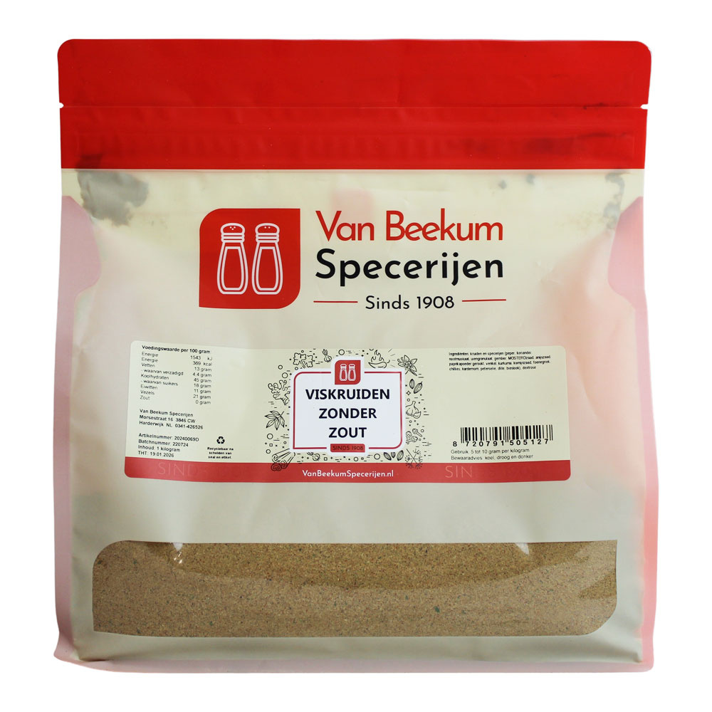 Viskruiden Zonder Zout - 1 KG Grootverpakking