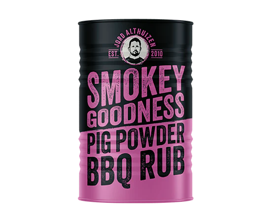 Smokey Goodness - Pig Powder BBQ Rub - Blik 250 gram