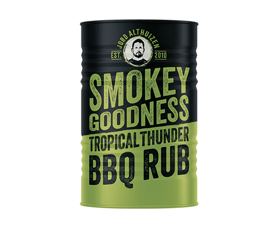 Smokey Goodness - Tropical Thunder BBQ Rub - Blik 250 gram