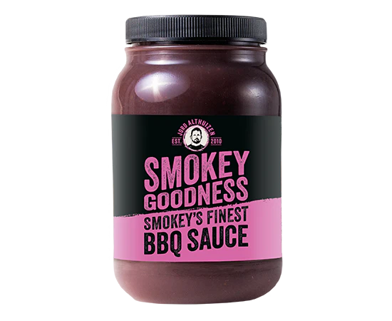 Smokey Goodness - Smokey&apos;s Finest BBQ Sauce - 500 ml