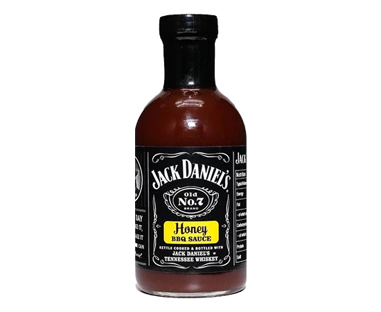 Jack Daniel's - Honey BBQ Sauce - Glazen Fles 473 ml