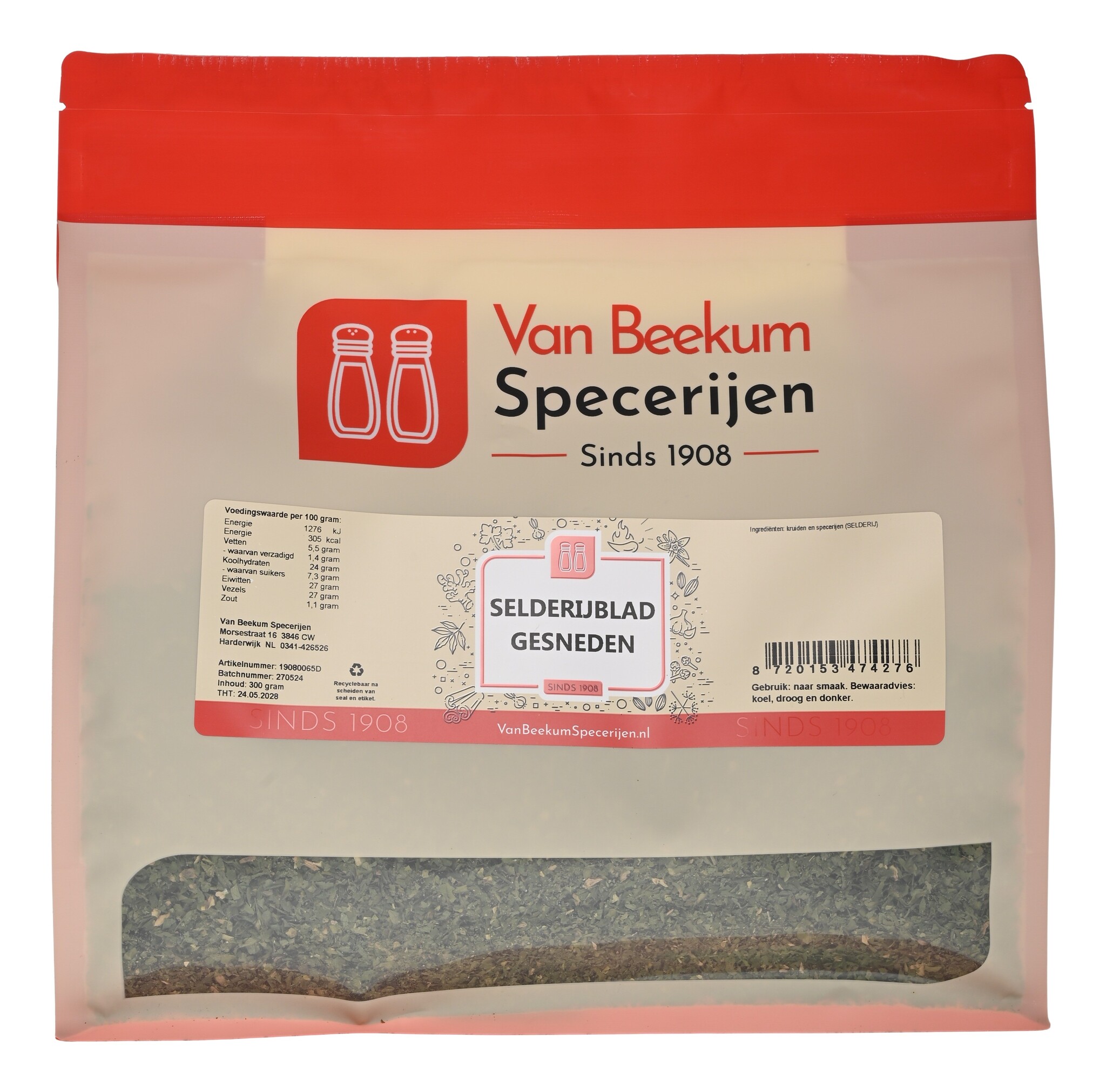 Selderijblad Gesneden - 300 gram Grootverpakking