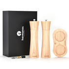 Hermanos Salz- und Pfeffermühle Set | Holz (Blank)