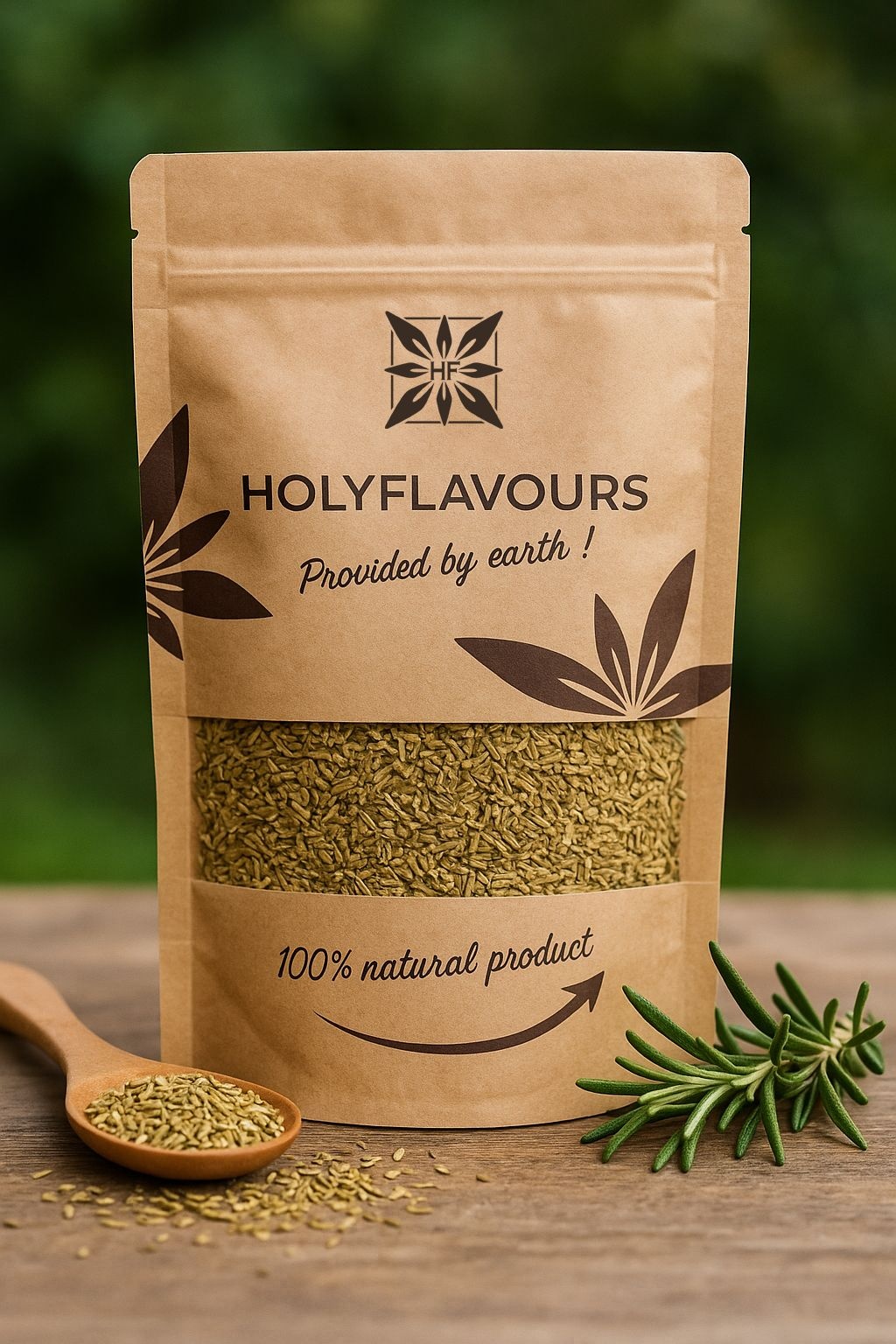 HolyFlavours Rozemarijn Gebroken Biologisch - Sta100 gram