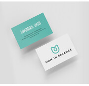 Mom in Balance Businesscards 250 pieces