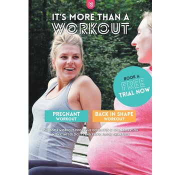 Mom in Balance Pregnant / Back in Shape Flyer ENG | 50 pieces