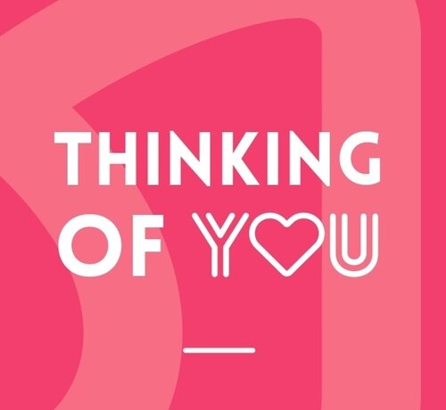 Thinking of You Wenskaart | 10 stuks