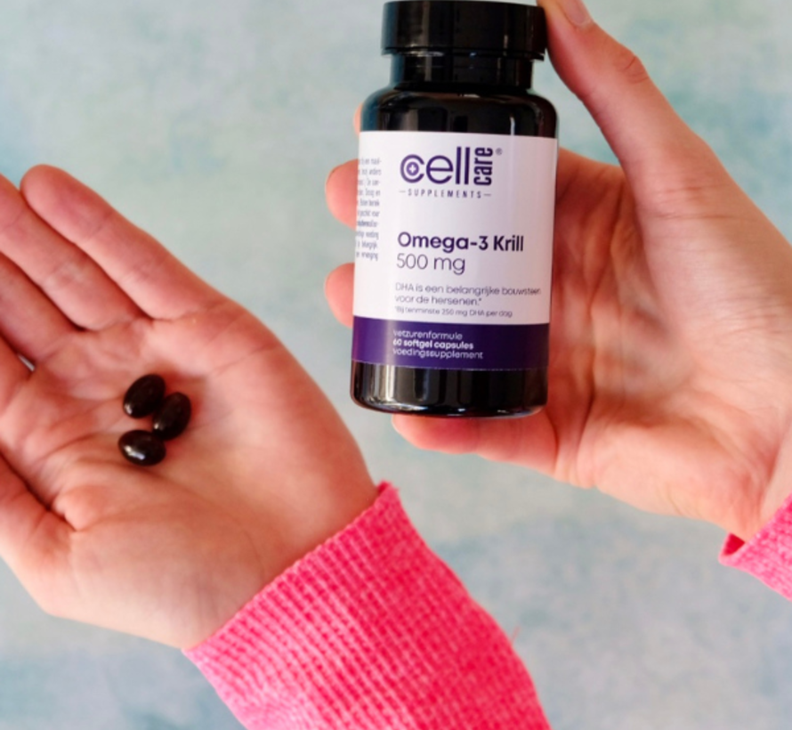Omega-3 Krill 500mg | 60 of 120 tabletten