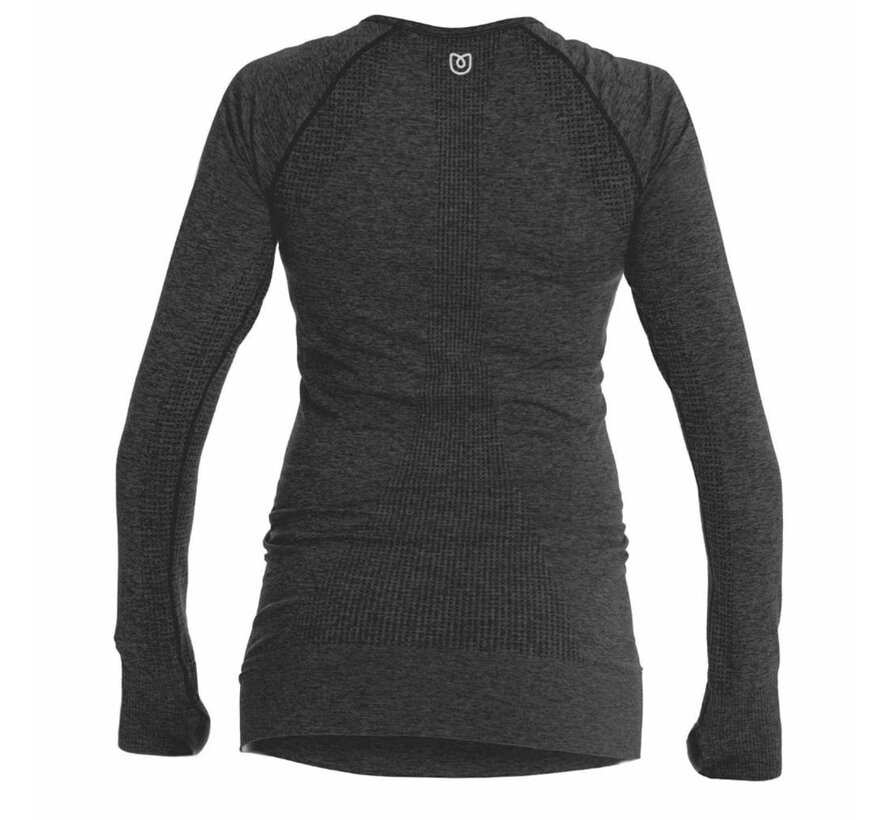 Maternity Sports Shirt Long Sleeve - Grey