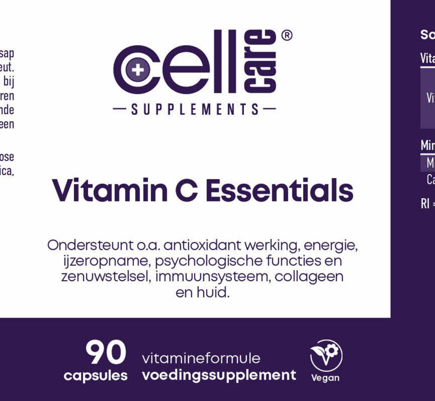 Vitamine C Essentials | 180 capsules