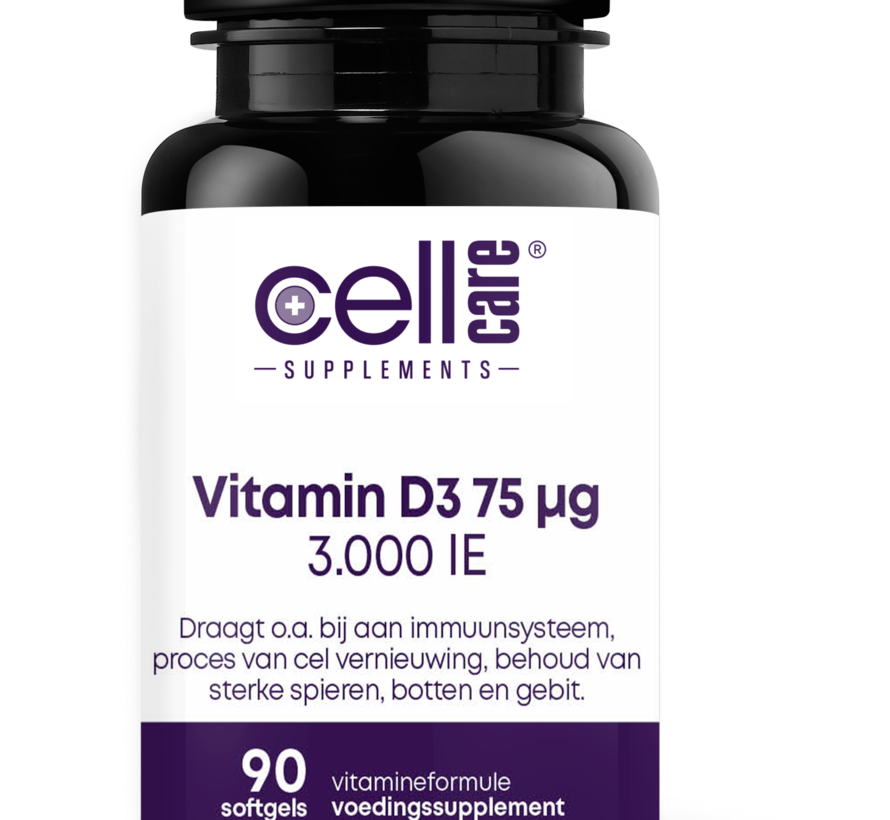Vitamine D3 75µg 3000