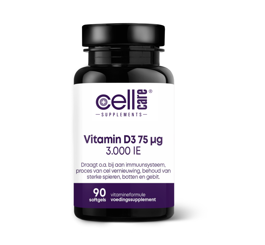 Vitamine D3 75µg 3000