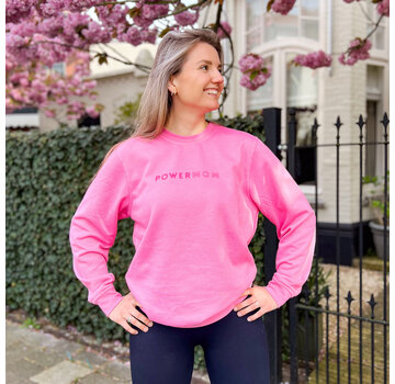 Mom in Balance Powermom Sweater - Pink