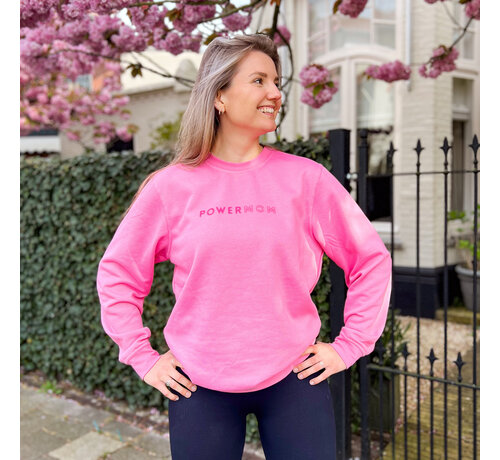 Mom in Balance Powermom Sweater - Pink