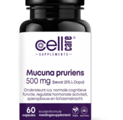 CellCare Mucuna pruriens 500mg (25% L-Dopa) 120  capsules