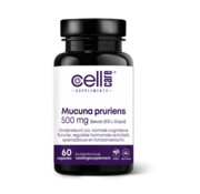 CellCare Mucuna pruriens 500mg (25% L-Dopa) 120  capsules