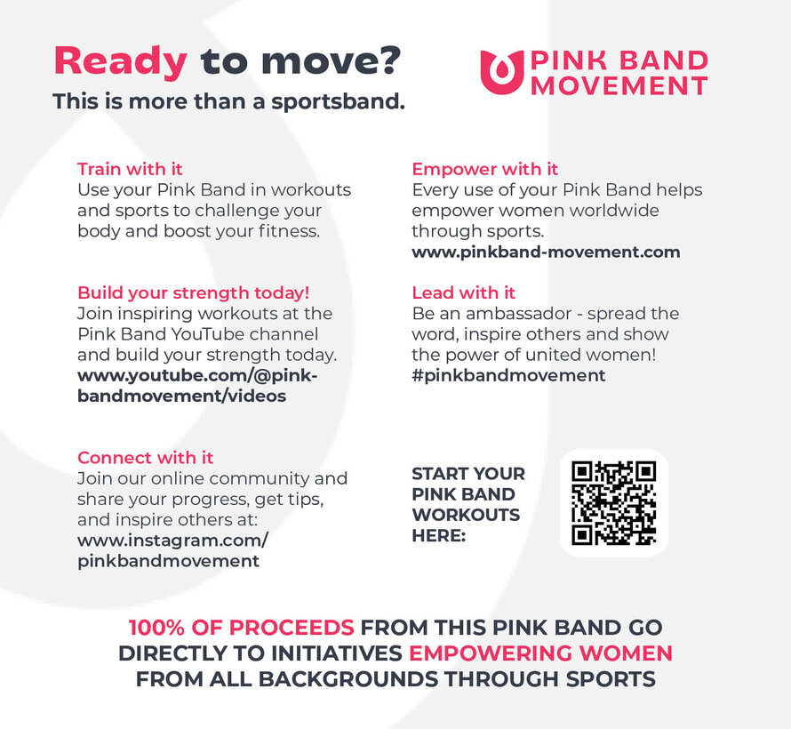 Pink Band Loop