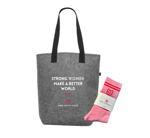 Mom in Balance Bag to Workout Tas