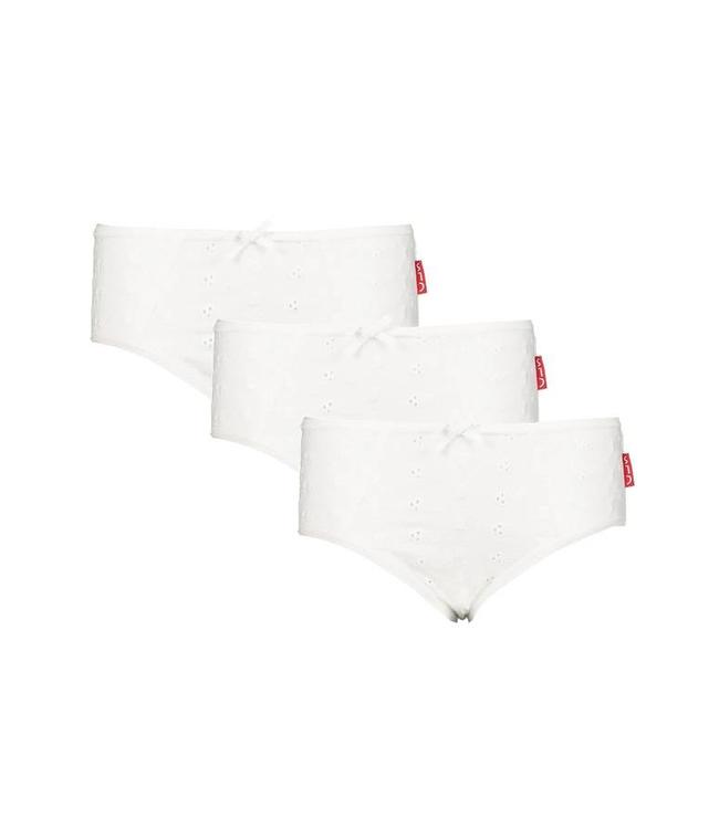 Claesen's Knickers White Embroidery, 3-pack