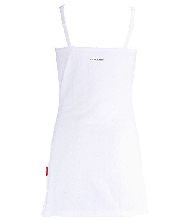 Claesen's Dress White Embroidery