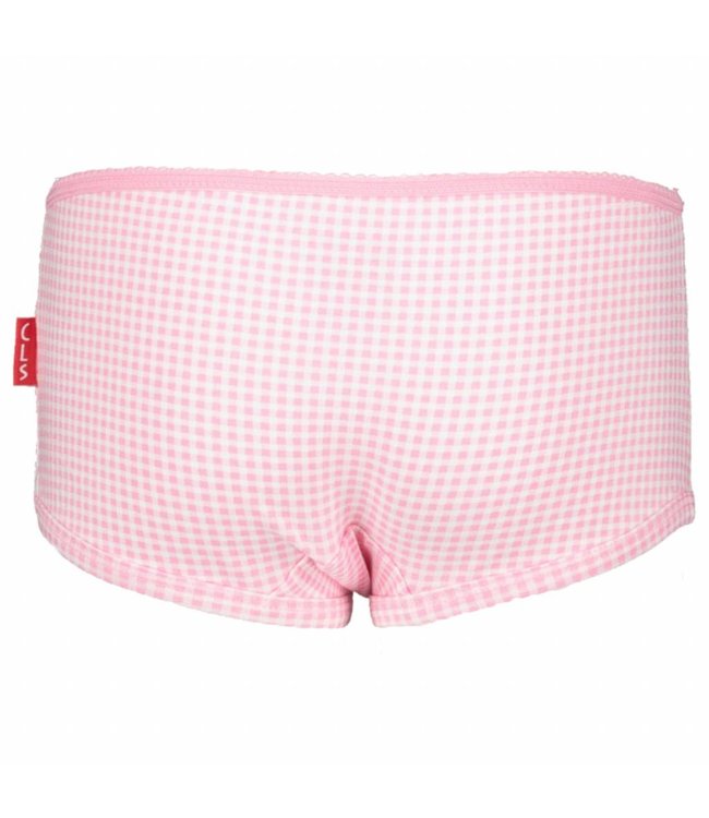 Claesen's Hipster briefs Pink Checks, 2-pack