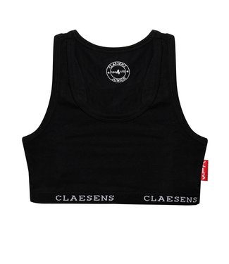 Claesen's Crop top Basic Black