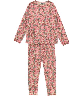 Molo kinderkleding Schlafanzug Lov Graphic Flowers