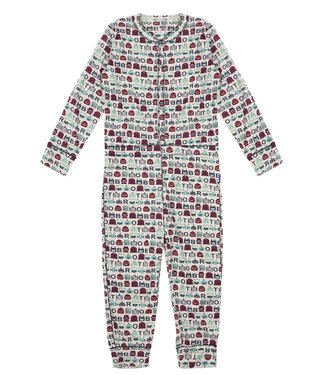 Claesen's One-piece pyjama suit Robot Stripes
