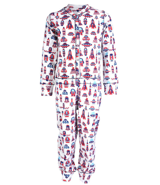 Claesen's Overall-Schlafanzug Cosmic Stripes