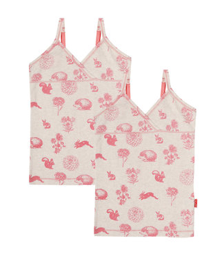 Claesen's Unterhemd Pink Autumn  2er Pack