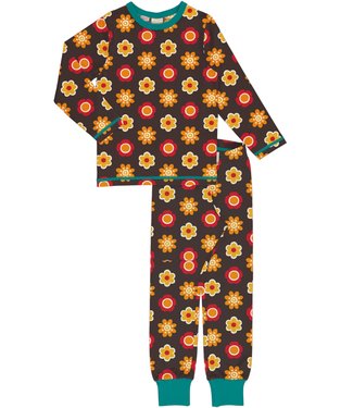 Maxomorra Pyjama set Flower