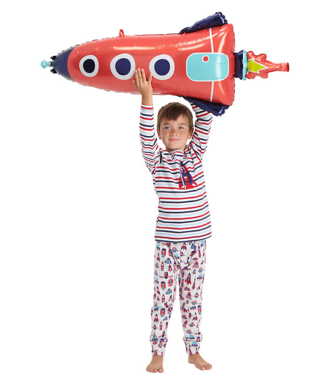 Claesen's Pyjama Long John Cosmic Stripes