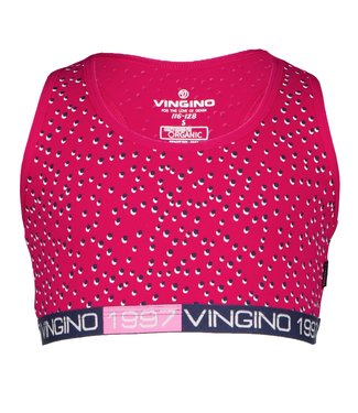 Vingino Racerback topje Dots Persian Red